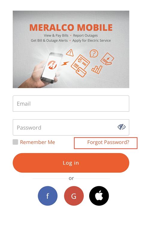 Meralco Online.